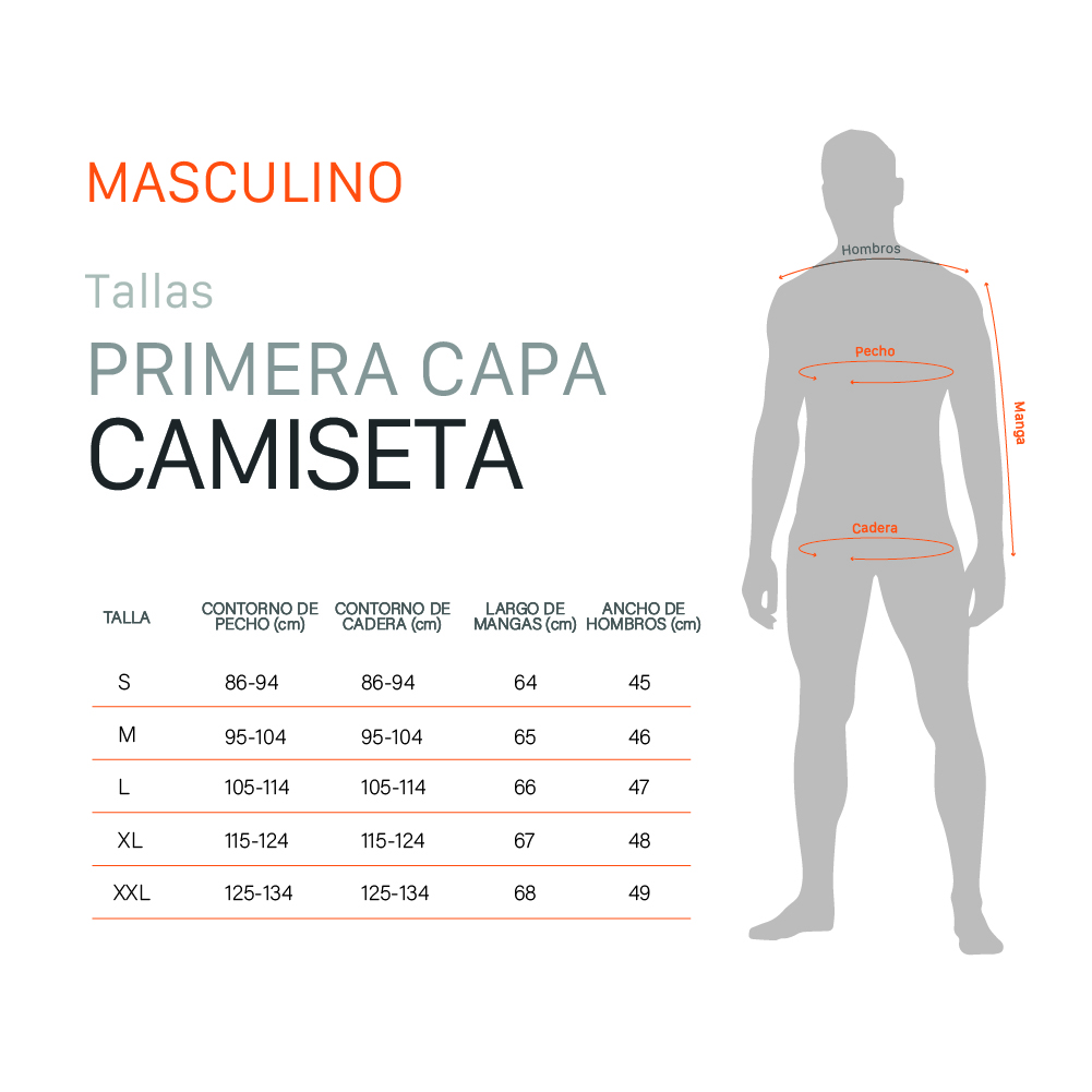 PRIMERA CAPA CAMISETA THERMAX HOMBRE DOITE - 6