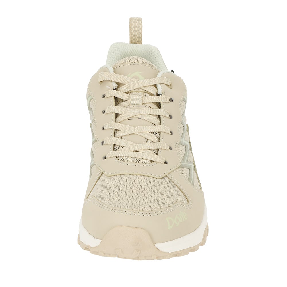 ZAPATILLA CAÑA BAJA BOLT LACE MUJER BEIGE DOITE - 5