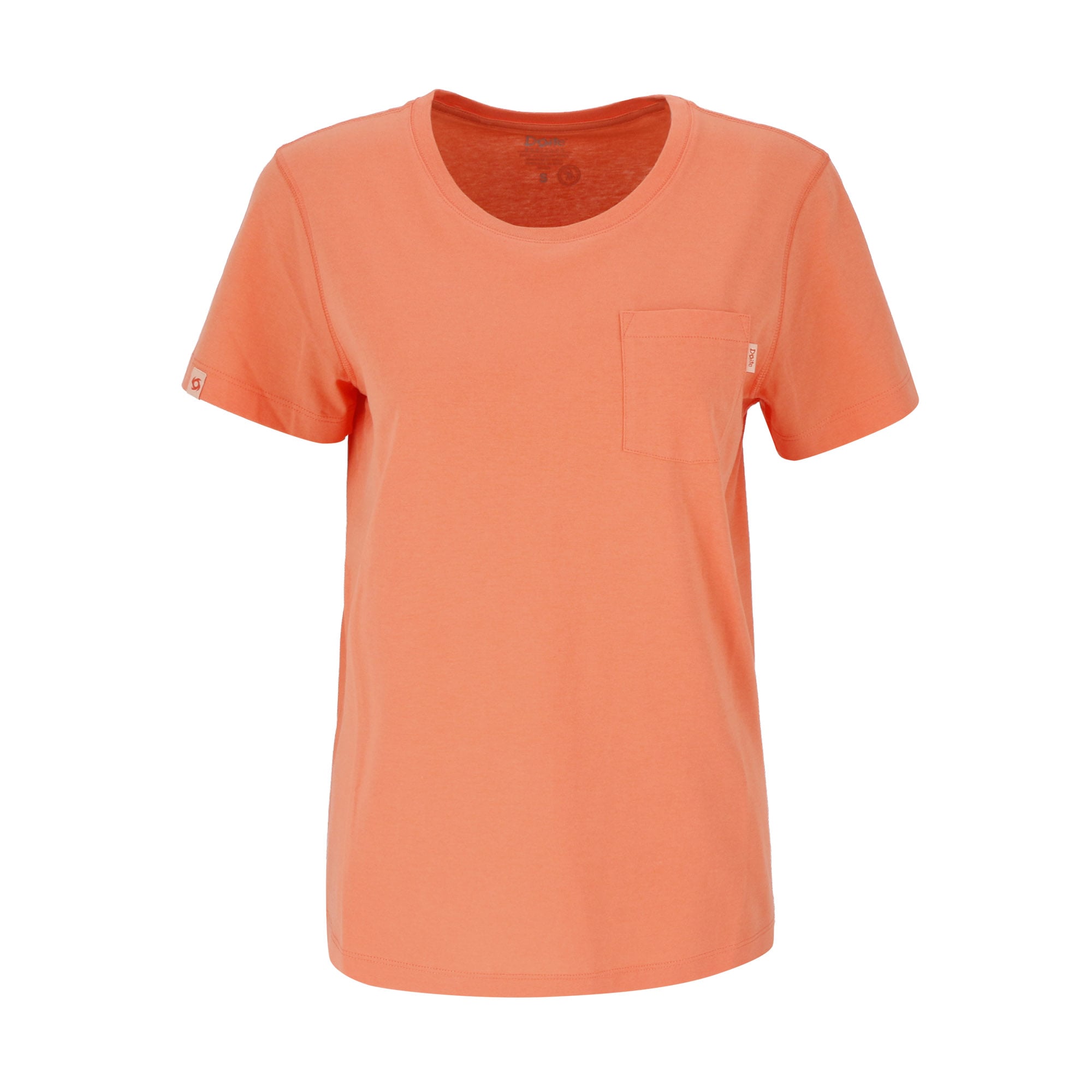 POLERA MANGA CORTA PIMA MUJER ROSADO DOITE - 1