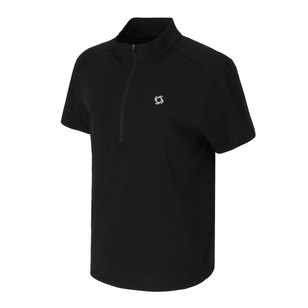 POLERA MANGA CORTA CUELLO ALTO MERO NEGRO HOMBRE DOITE - 2