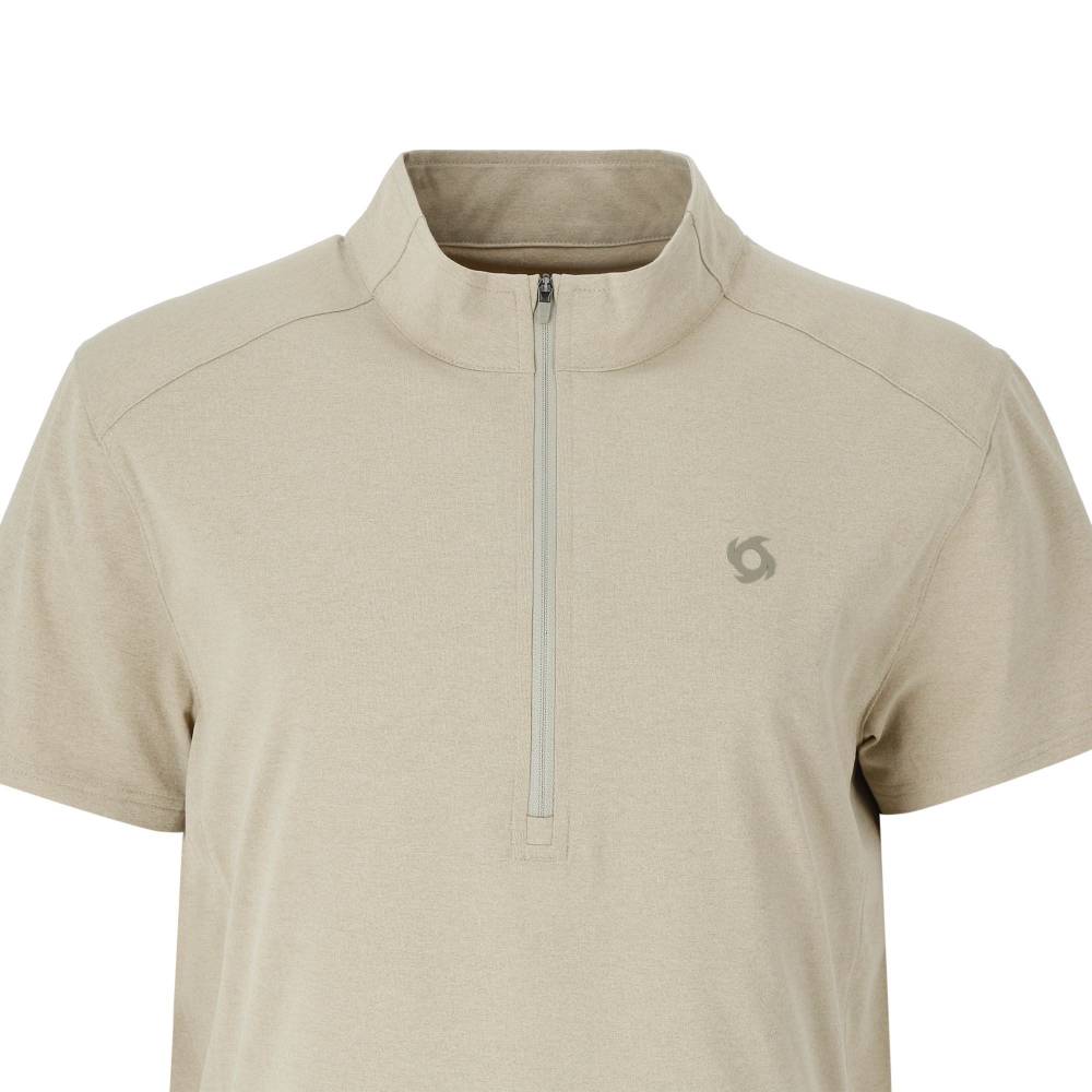 POLERA MANGA CORTA CUELLO ALTO MERO NEGRO HOMBRE DOITE - 4