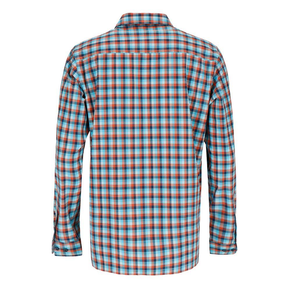 CAMISA MANGA LARGA RUPANCO MELANGE HOMBRE PETROLEO - 3