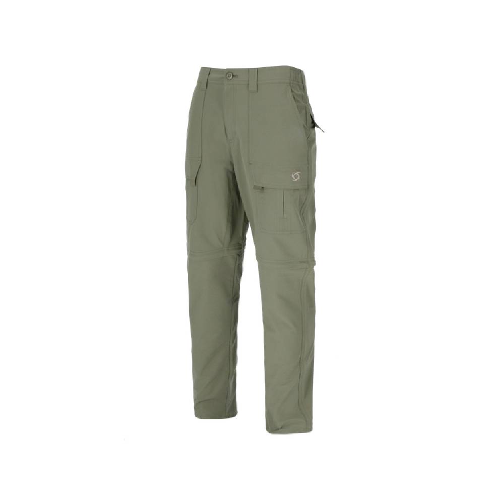 PANTALON DESMONTABLE KAI HOMBRE VERDE DOITE - 2