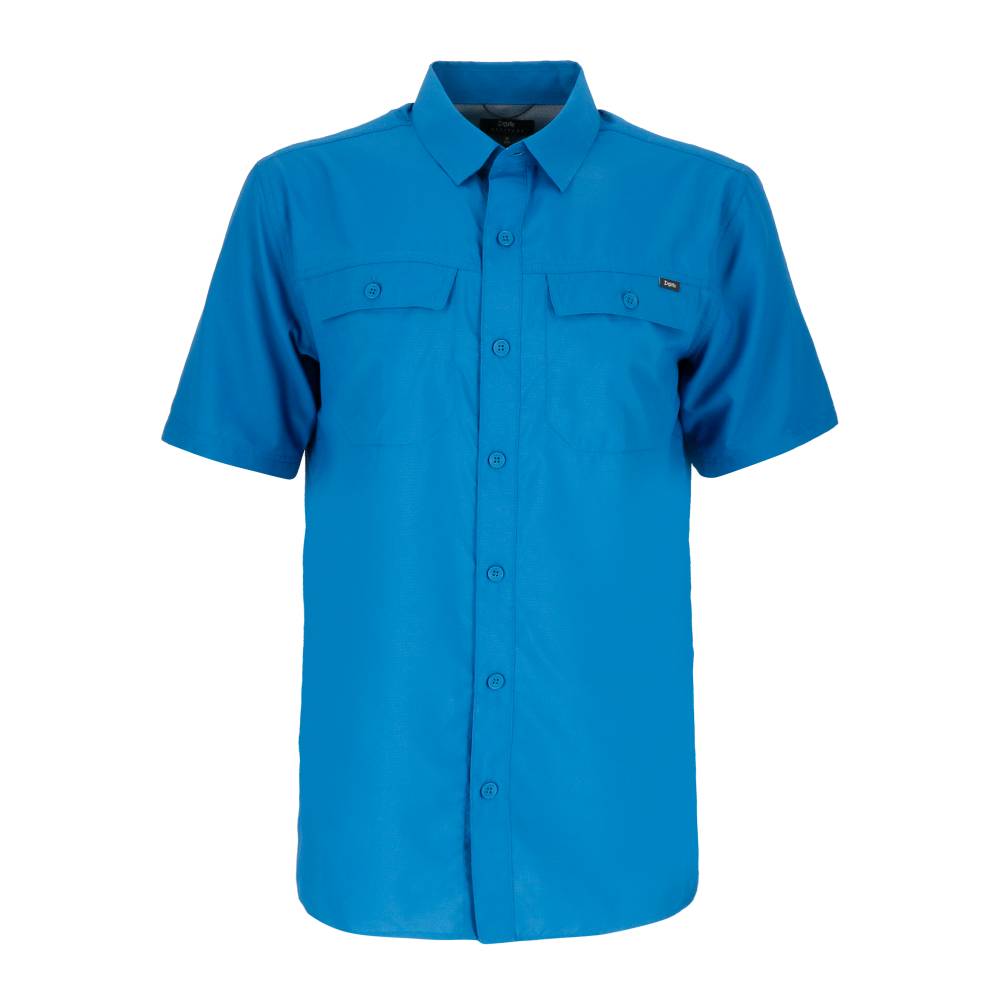 CAMISA MANGA CORTA LASSEN HOMBRE AZUL - 1