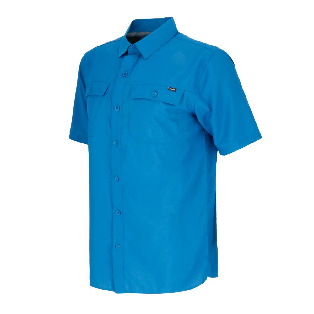 CAMISA MANGA CORTA LASSEN HOMBRE AZUL - 2