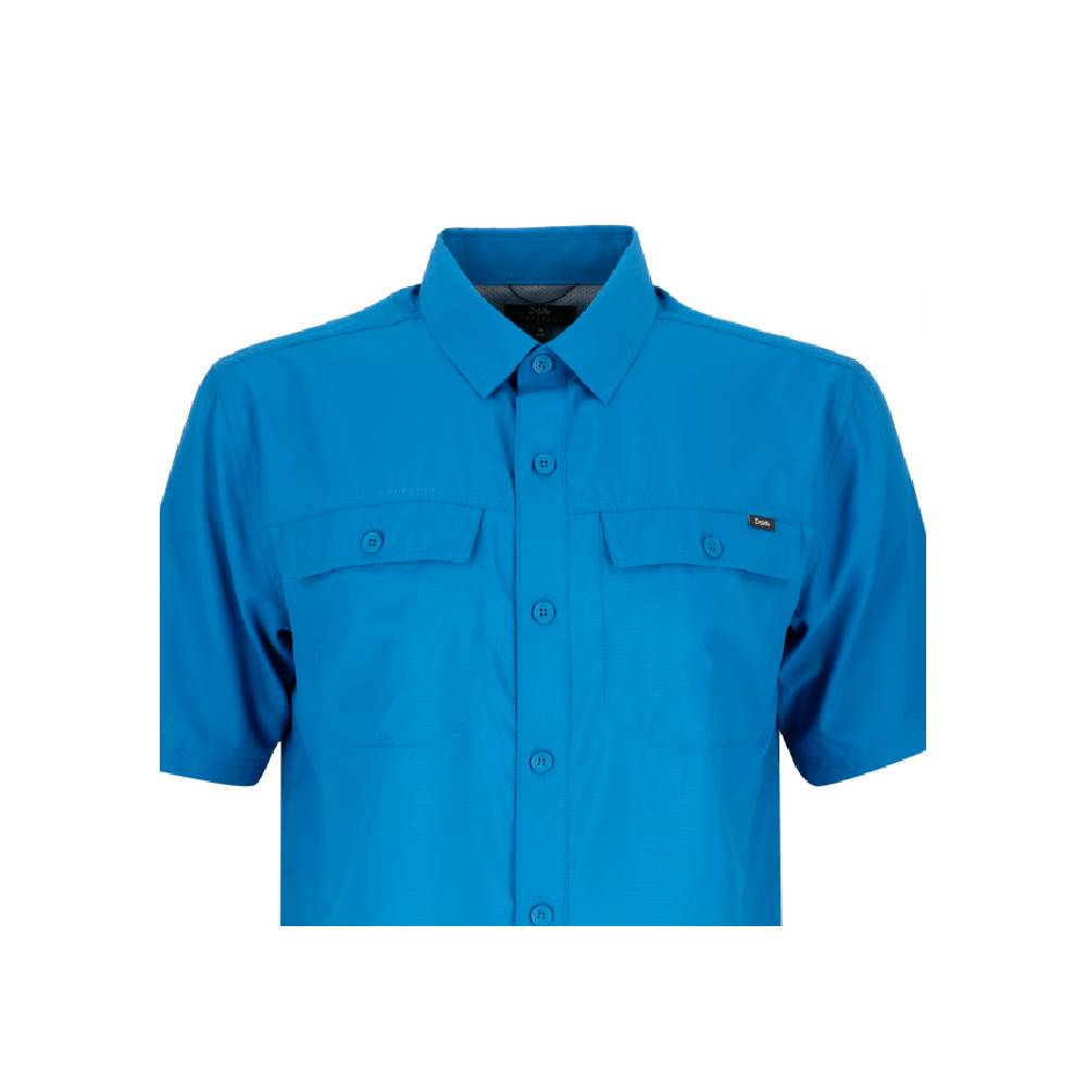 CAMISA MANGA CORTA LASSEN HOMBRE AZUL - 4