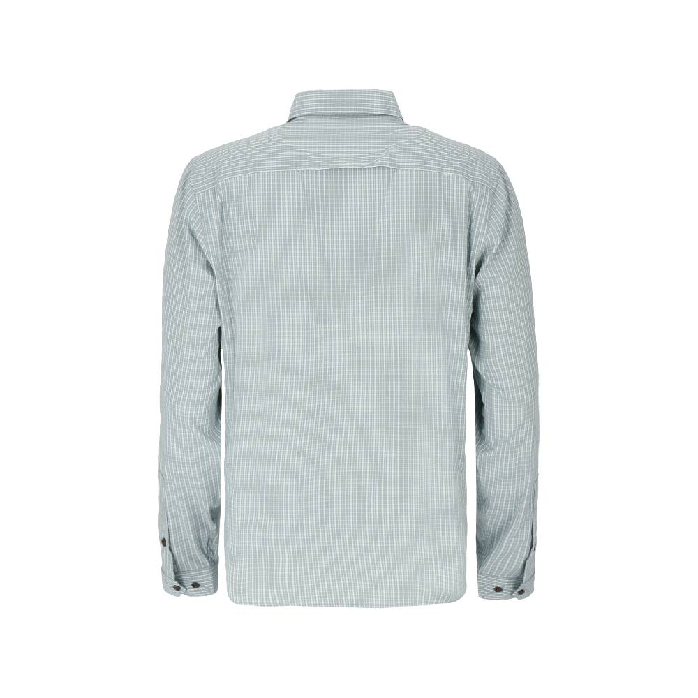 CAMISA MANGA LARGA ROVER MELANGE HOMBRE AZUL - 3