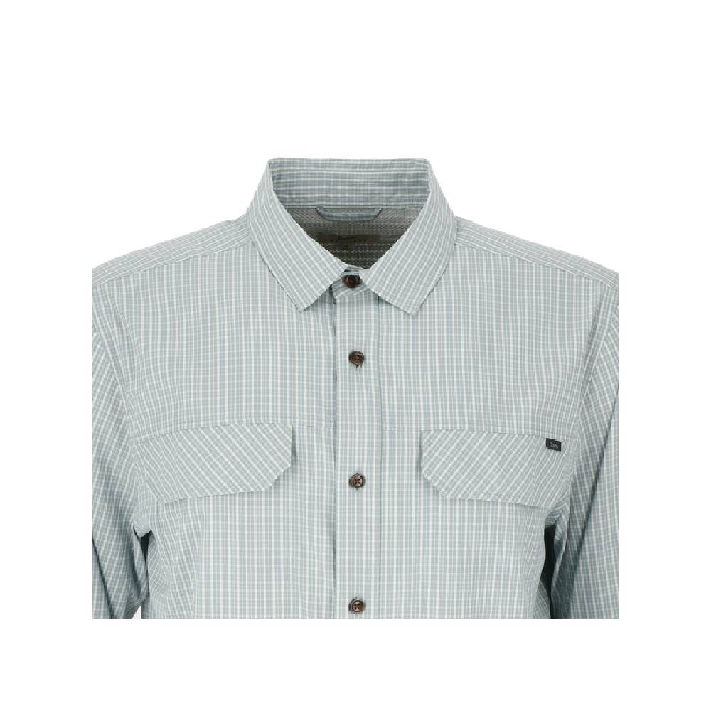 CAMISA MANGA LARGA ROVER MELANGE HOMBRE AZUL - 4