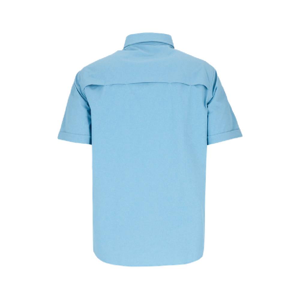 CAMISA MANGA CORTA REDWOOD HOMBRE CELESTE - 3