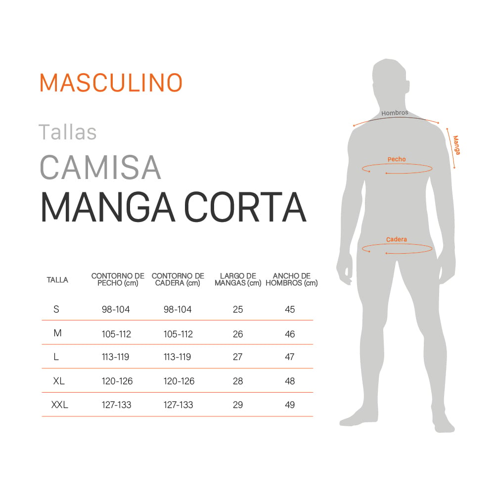 CAMISA MANGA CORTA REDWOOD HOMBRE CELESTE - 5