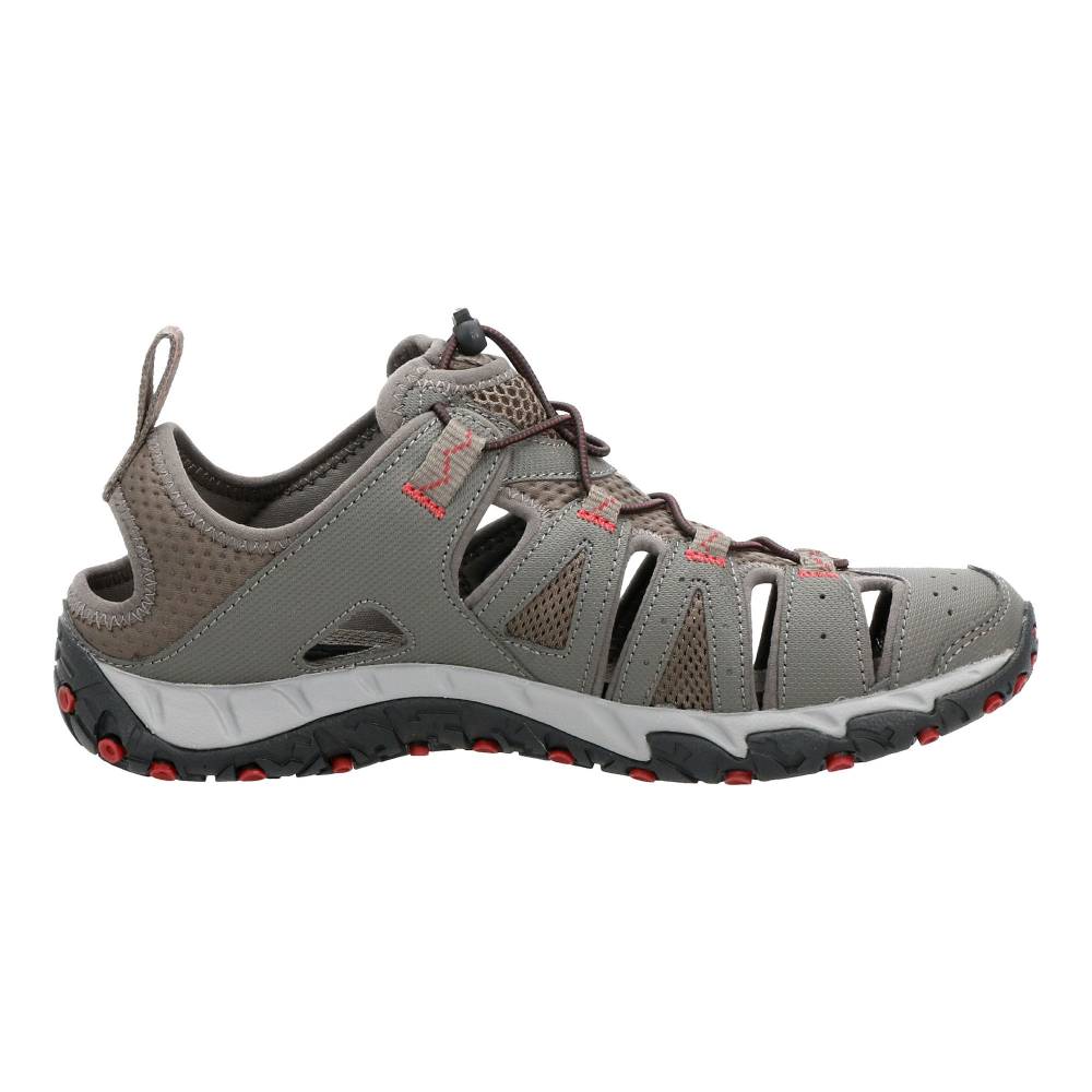SANDALIA OUTDOOR META HOMBRE GRIS OSCURO DOITE - 4