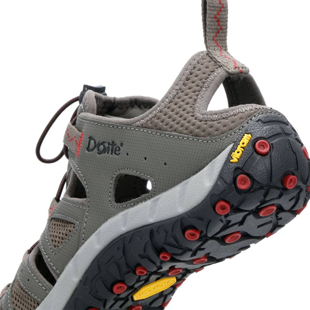 SANDALIA OUTDOOR META HOMBRE GRIS OSCURO DOITE - 6