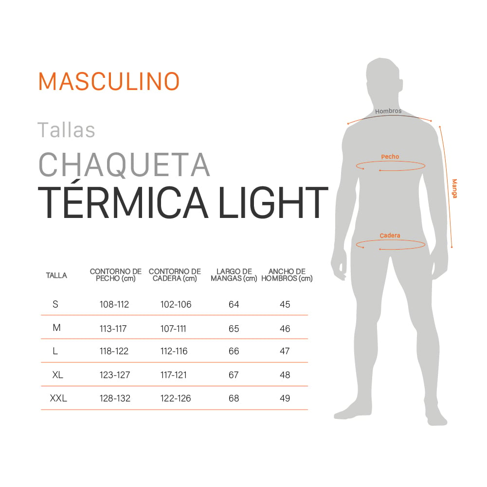 CHAQUETA TERMICA LIGHT BRUCE HOMBRE DOITE - 6