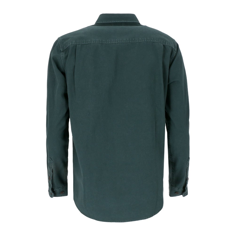 CAMISA MANGA LARGA OBAN HOMBRE VERDE PETROLEO - 3