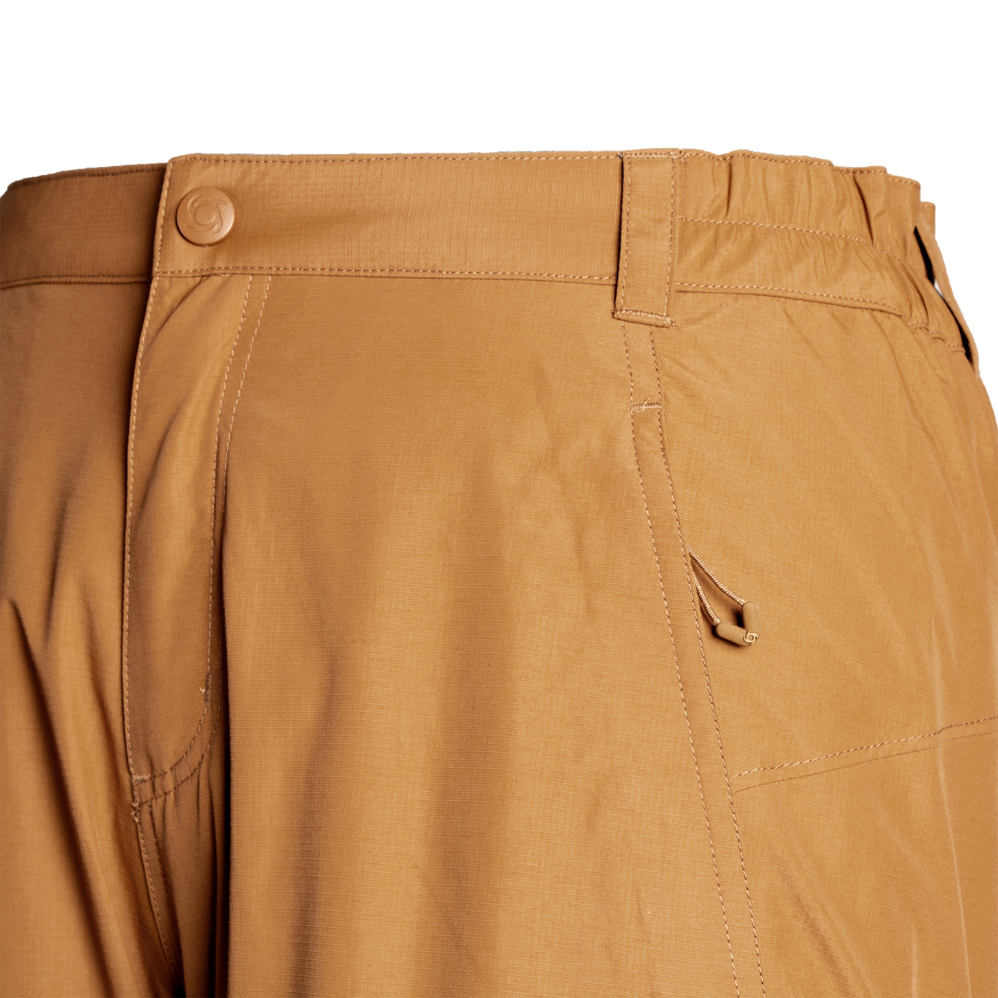 PANTALON IMPERMEABLE CYCLON MUJER MOSTAZA DOITE - 4