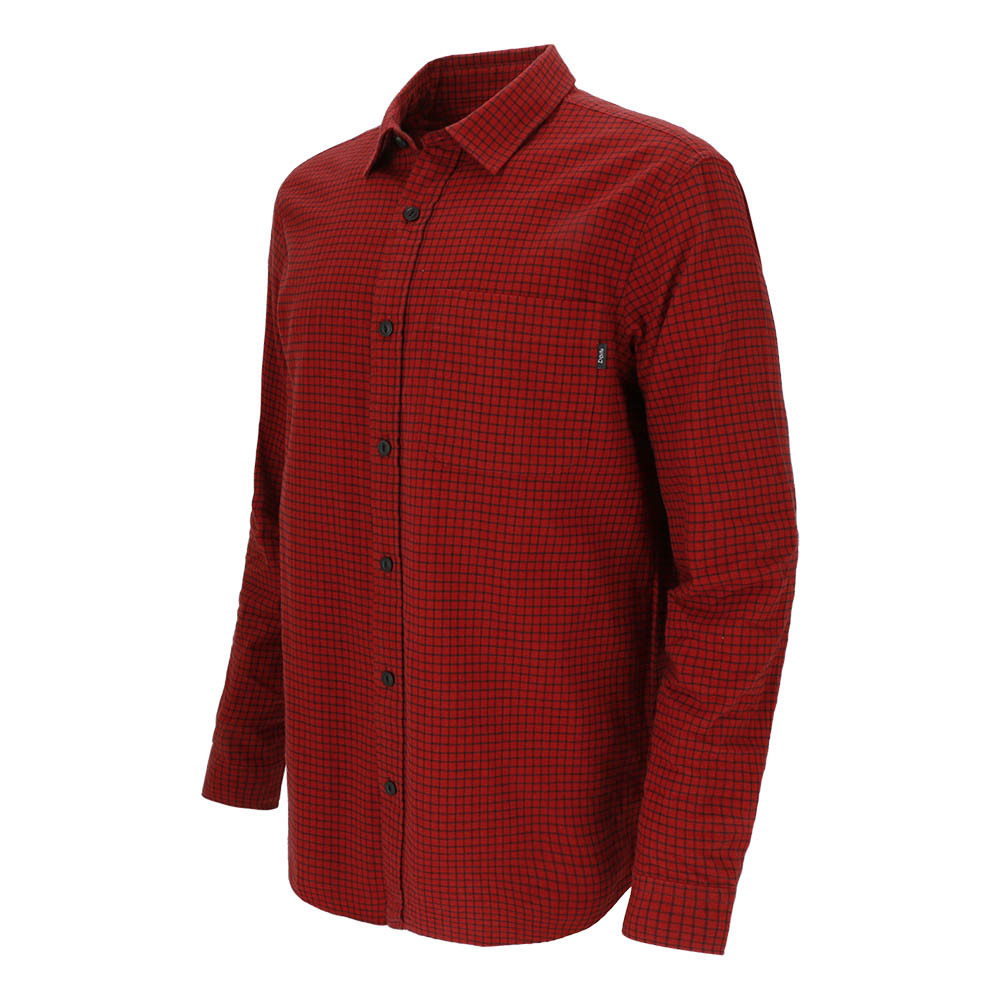 CAMISA MANGA LARGA BARKER ROJO HOMBRE - 2