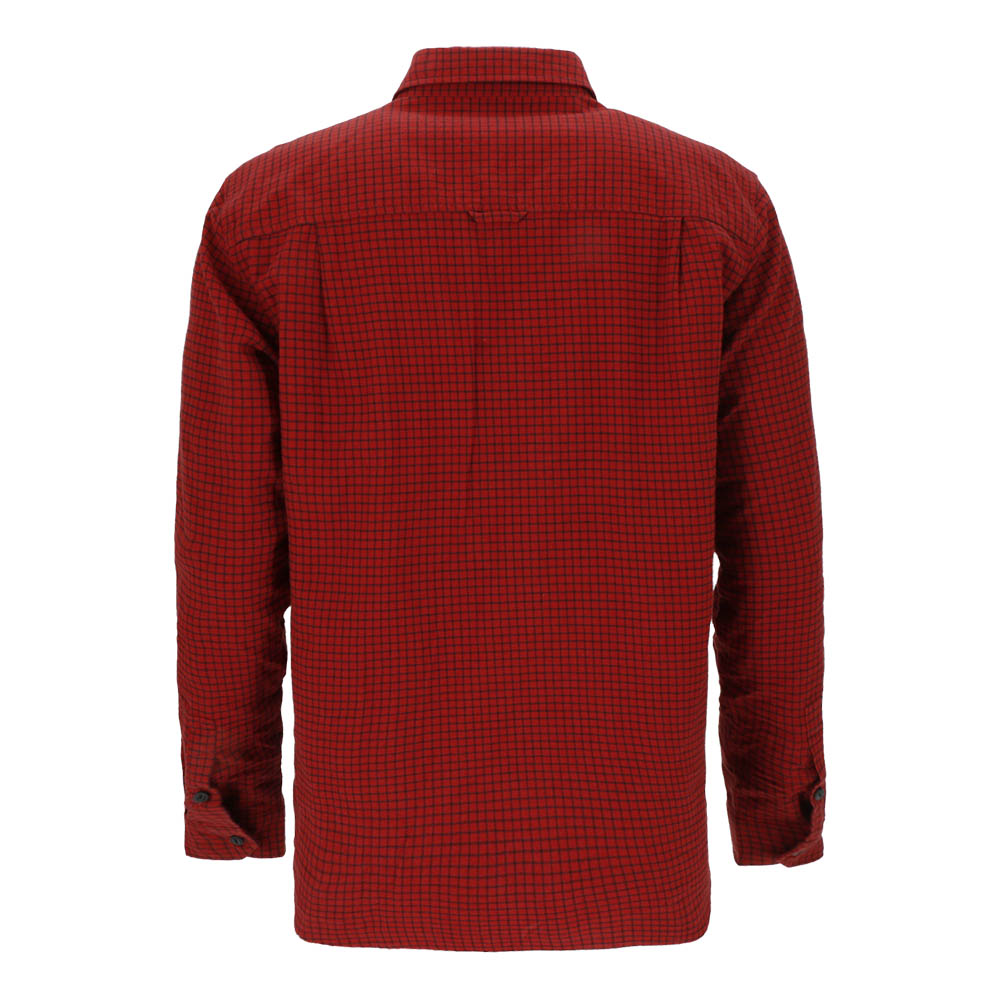 CAMISA MANGA LARGA BARKER ROJO HOMBRE - 3