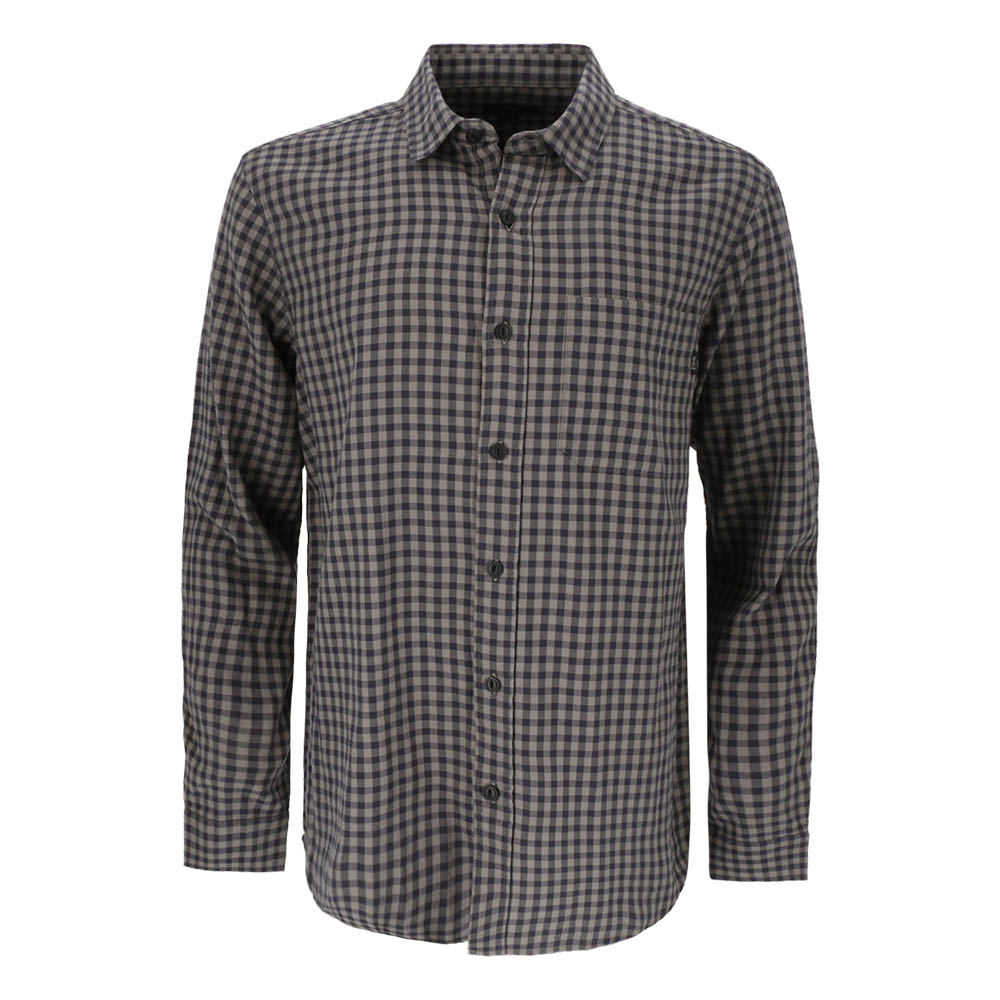 CAMISA MANGA LARGA BARKER HOMBRE GRIS OSCURO - 1