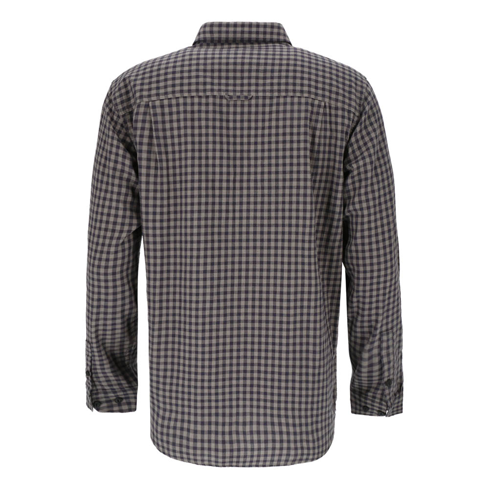 CAMISA MANGA LARGA BARKER HOMBRE GRIS OSCURO - 3