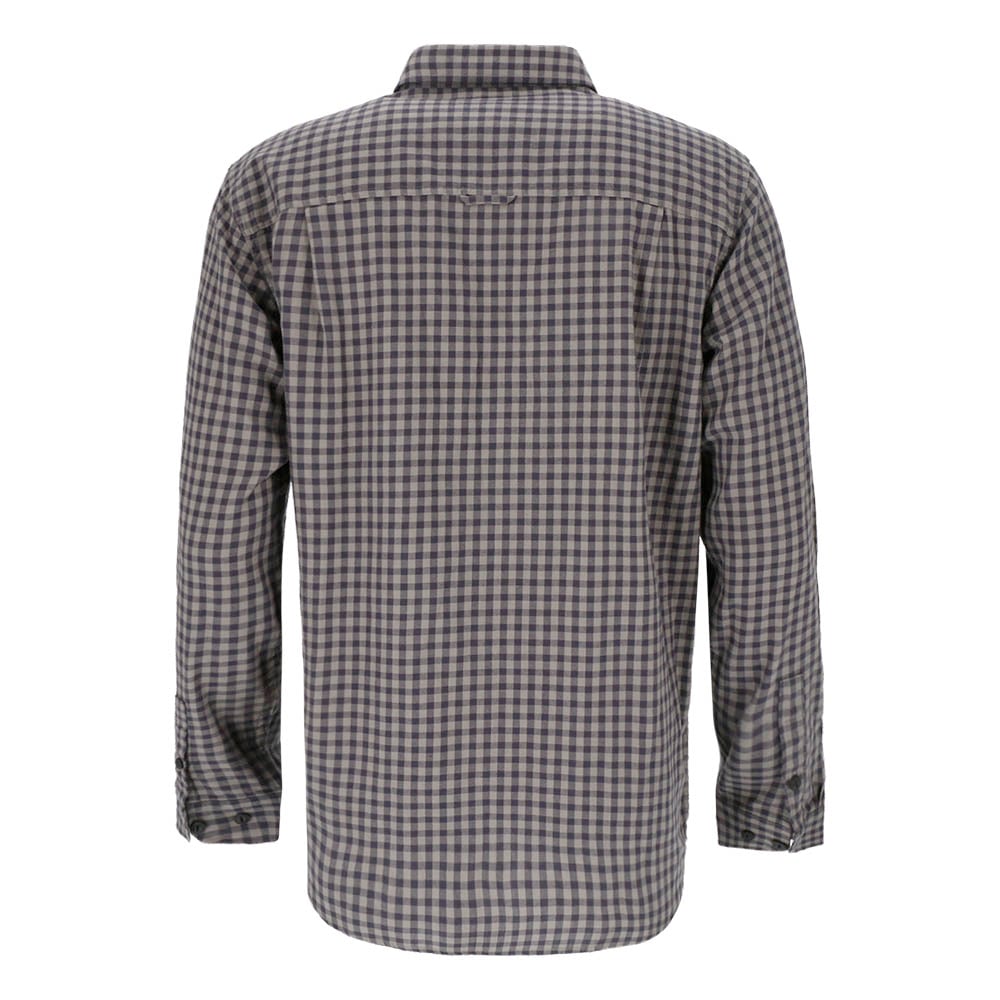 CAMISA MANGA LARGA BARKER HOMBRE GRIS OSCURO - 3