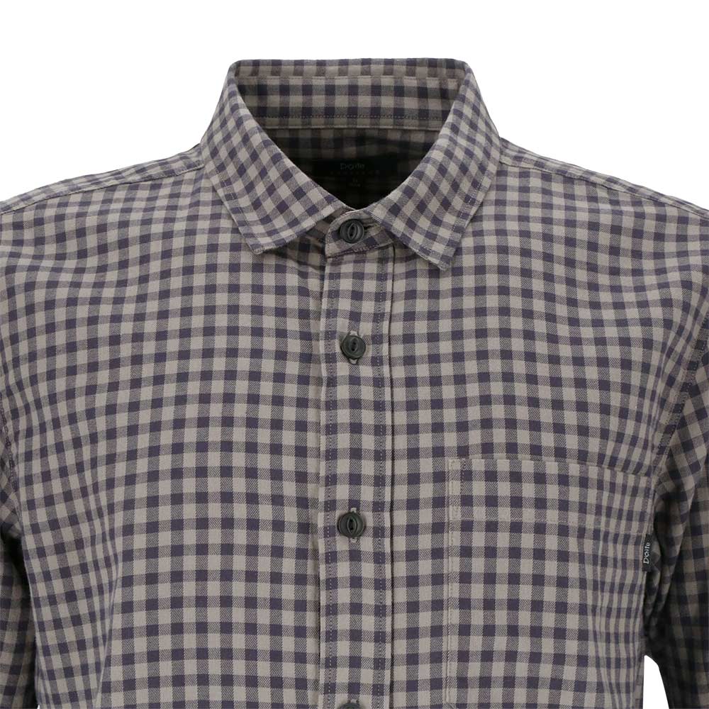 CAMISA MANGA LARGA BARKER HOMBRE GRIS OSCURO - 4