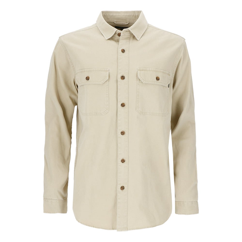 CAMISA MANGA LARGA OBAN HOMBRE KHAKI - 1