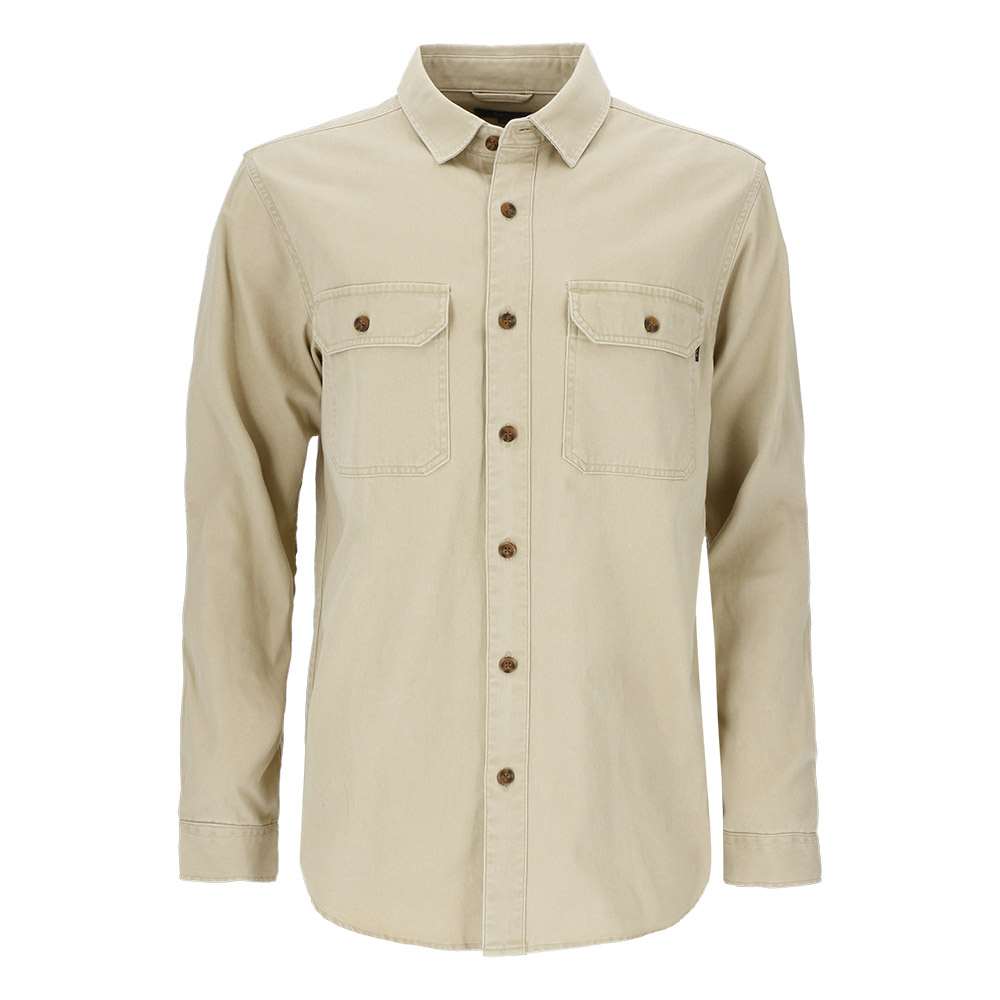 CAMISA MANGA LARGA OBAN HOMBRE KHAKI - 1