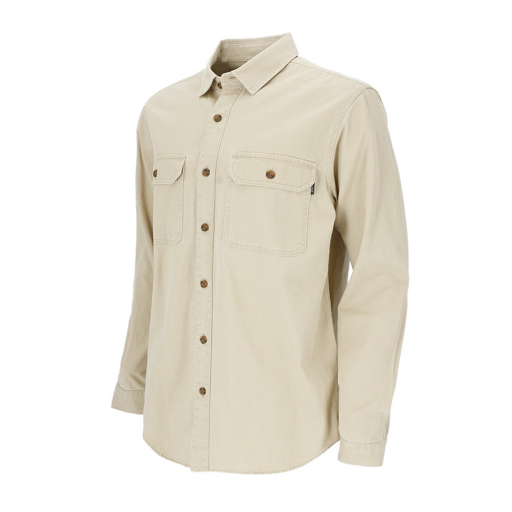 CAMISA MANGA LARGA OBAN HOMBRE KHAKI - 2