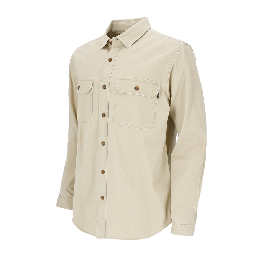 CAMISA MANGA LARGA OBAN HOMBRE KHAKI - 2