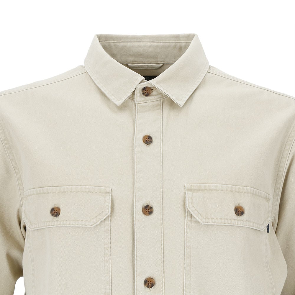 CAMISA MANGA LARGA OBAN HOMBRE KHAKI - 4