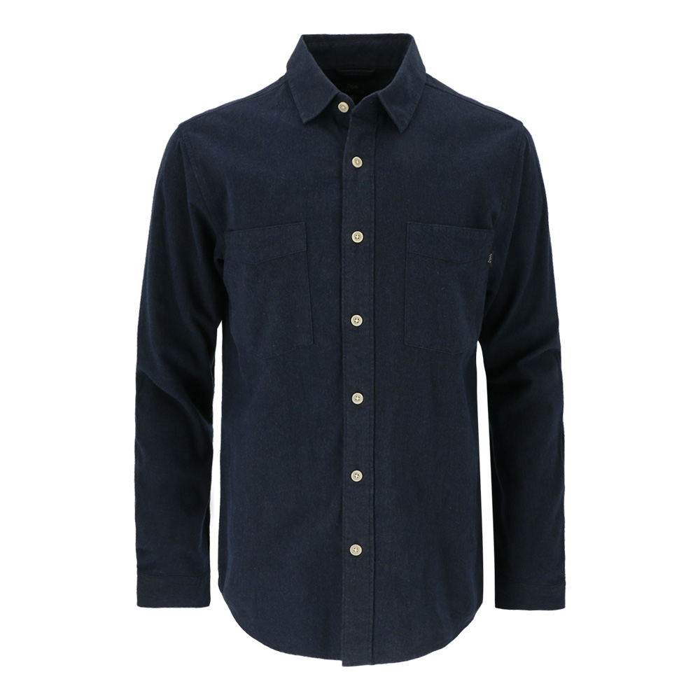 CAMISA MANGA LARGA LINTON HOMBRE AZUL - 1