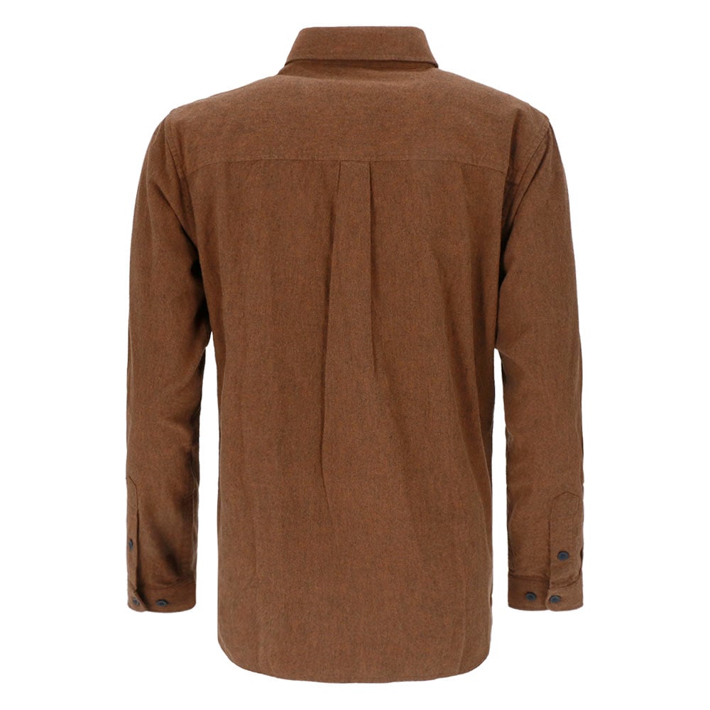 CAMISA MANGA LARGA LINTON HOMBRE TERRACOTA - 3