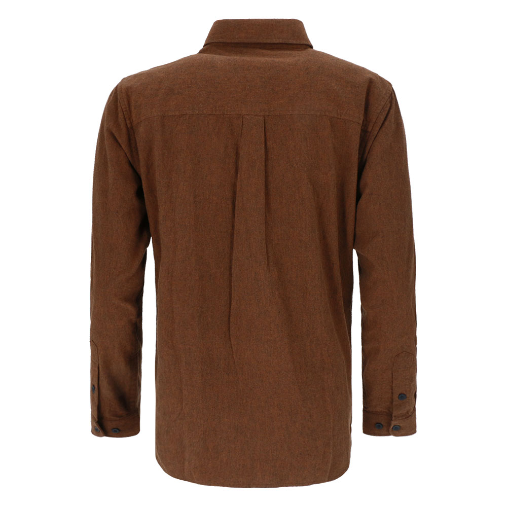 CAMISA MANGA LARGA LINTON HOMBRE TERRACOTA - 3
