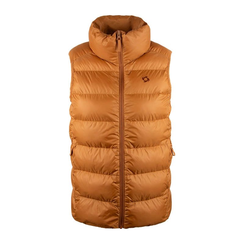 PARKA TERMICA SIN MANGAS NAOS MUJER DOITE MOSTAZA - 1