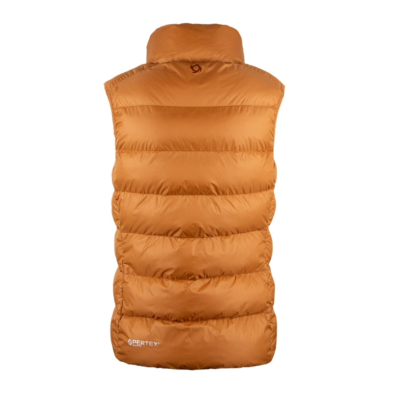 PARKA TERMICA SIN MANGAS NAOS MUJER DOITE MOSTAZA - 3