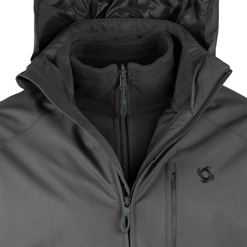 PARKA 3 EN 1 PARBAT HOMBRE DOITE GRIS OSCURO - 7
