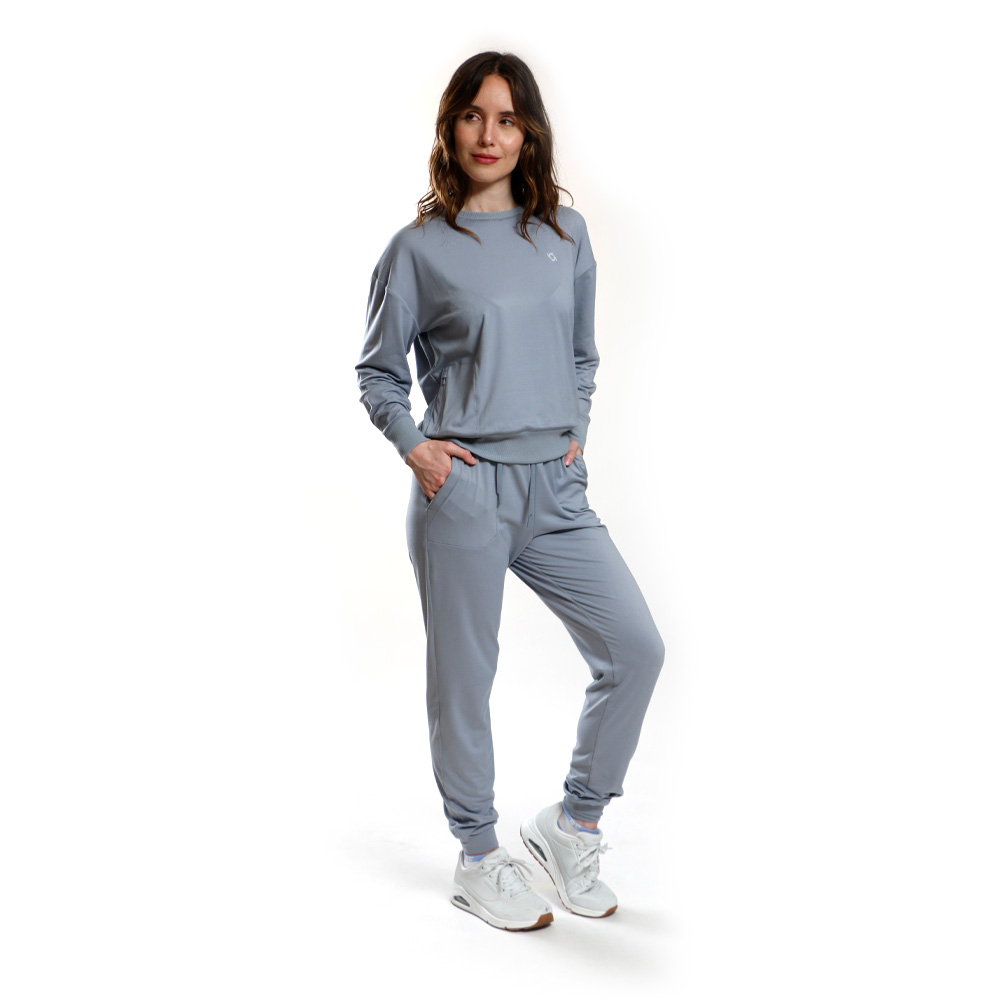 SEGUNDA CAPA PACK 3D STRETCH MUJER GRIS DOITE - 9