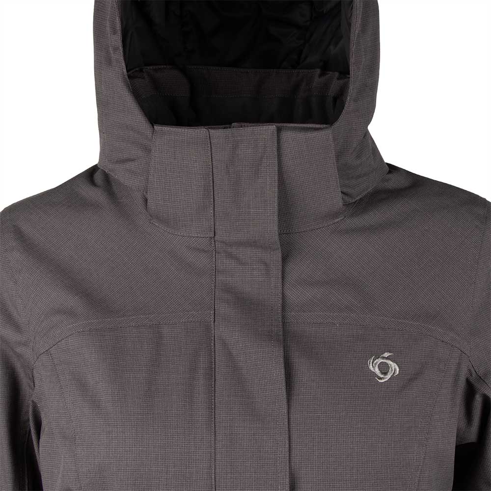 PARKA ABRIGO AGATA MUJER GRIS DOITE - 4