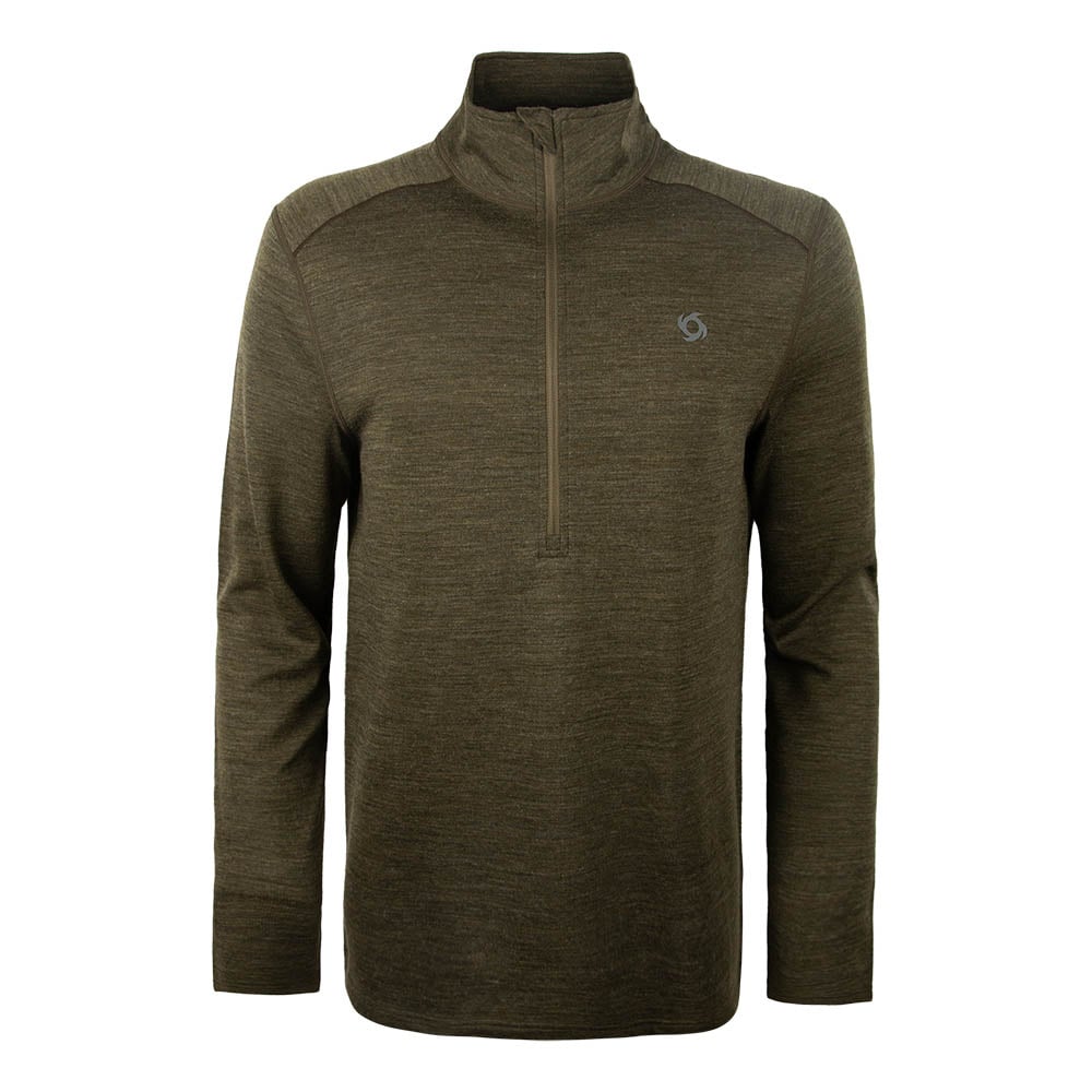 TOP SEGUNDA CAPA SUPERWOOL HOMBRE VERDE DOITE - 1