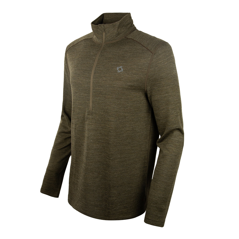 TOP SEGUNDA CAPA SUPERWOOL HOMBRE VERDE DOITE - 2