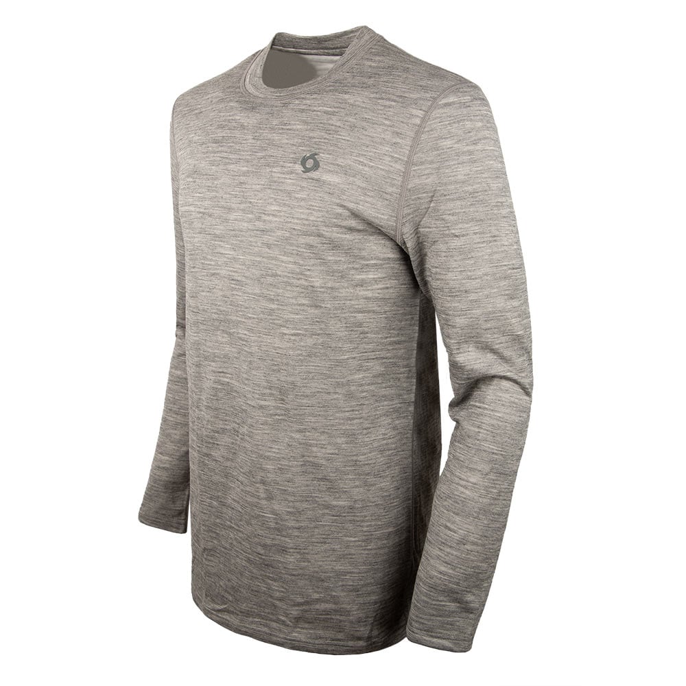 CAMISETA PRIMERA CAPA WOOLWARM HOMBRE GRIS DOITE - 2