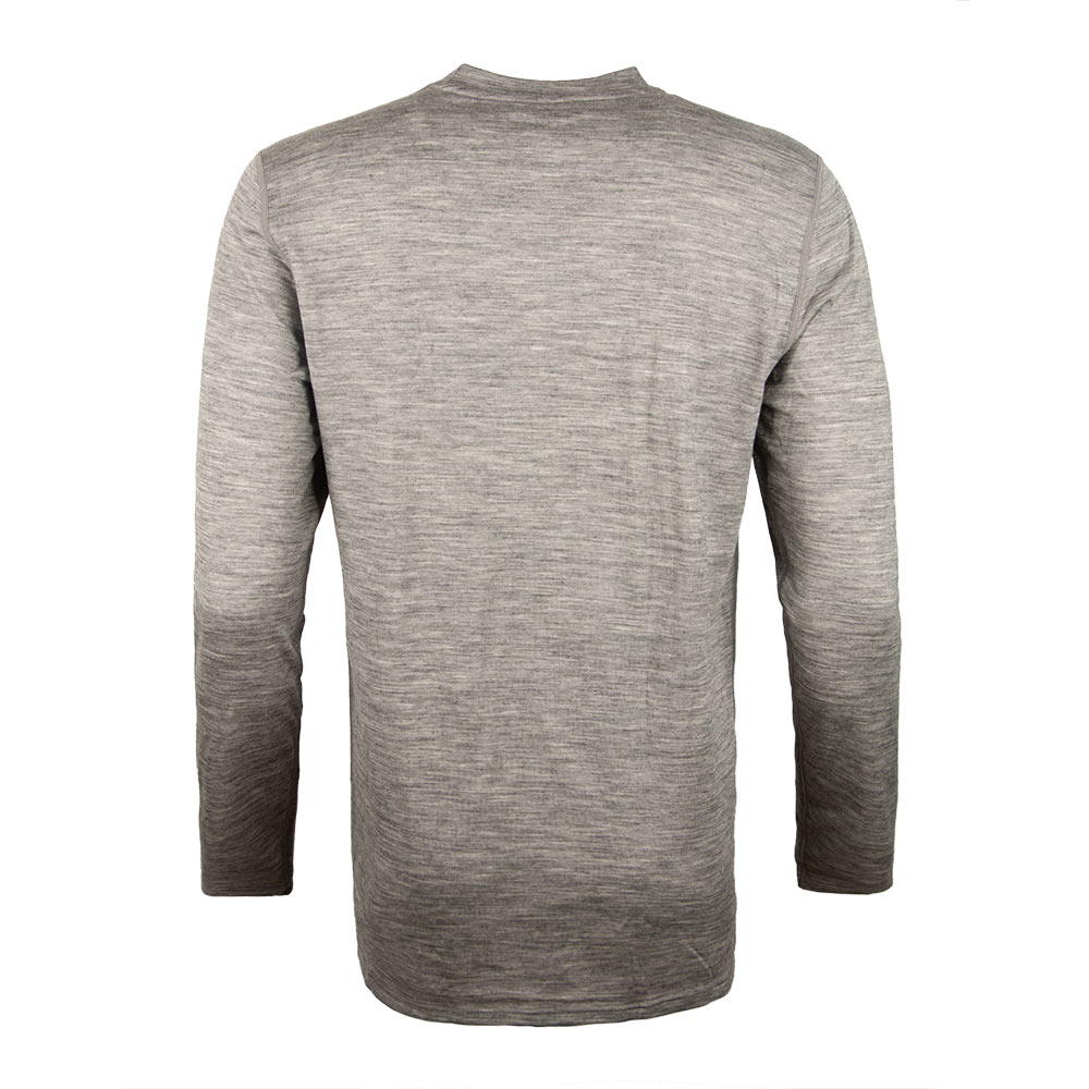 CAMISETA PRIMERA CAPA WOOLWARM HOMBRE GRIS DOITE - 3