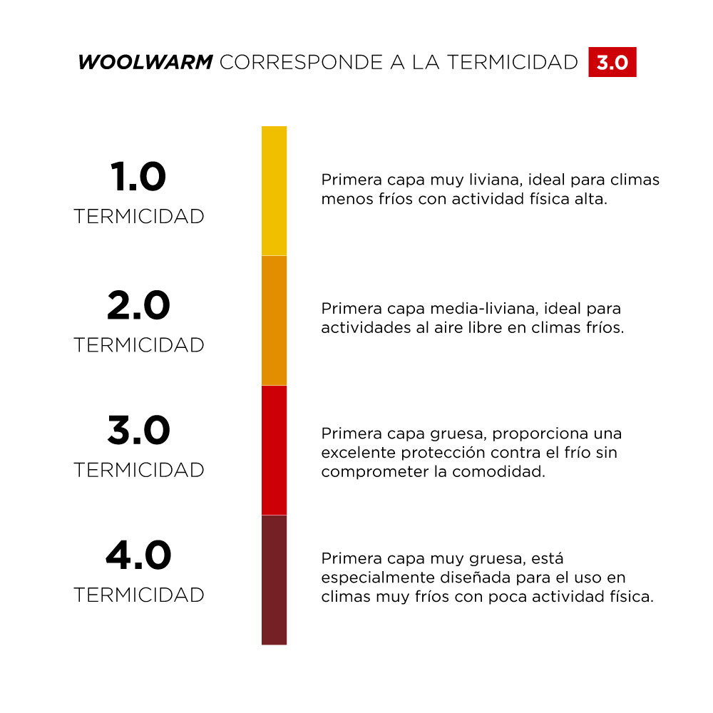 CAMISETA PRIMERA CAPA WOOLWARM HOMBRE GRIS DOITE - 5