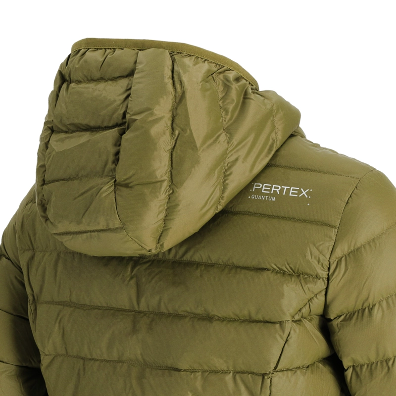 PARKA PLUMA KION MUJER DOITE OLIVA - 5