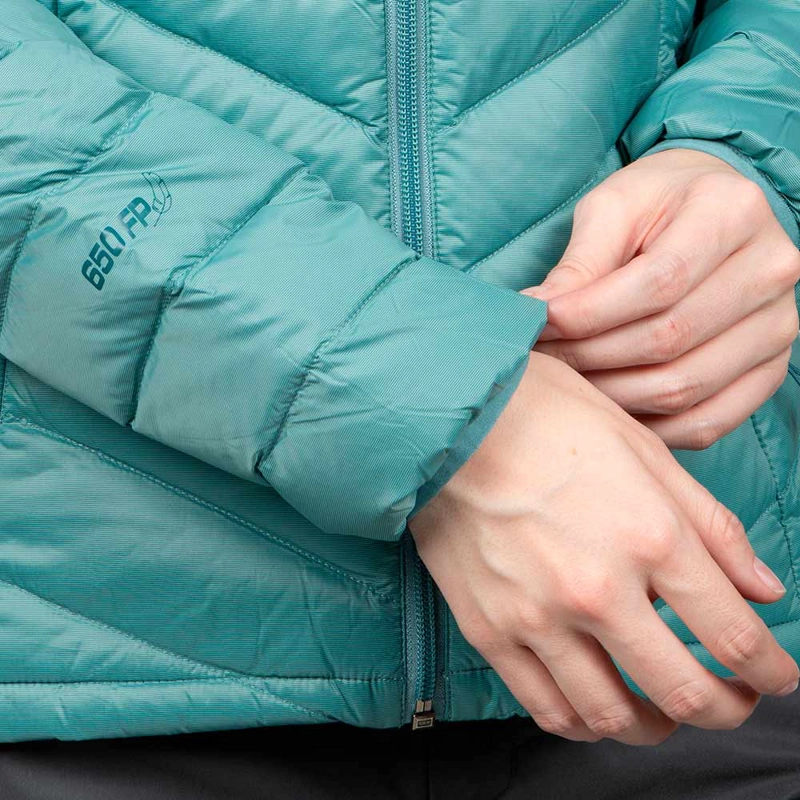 PARKA PLUMA KION MUJER DOITE OLIVA - 9