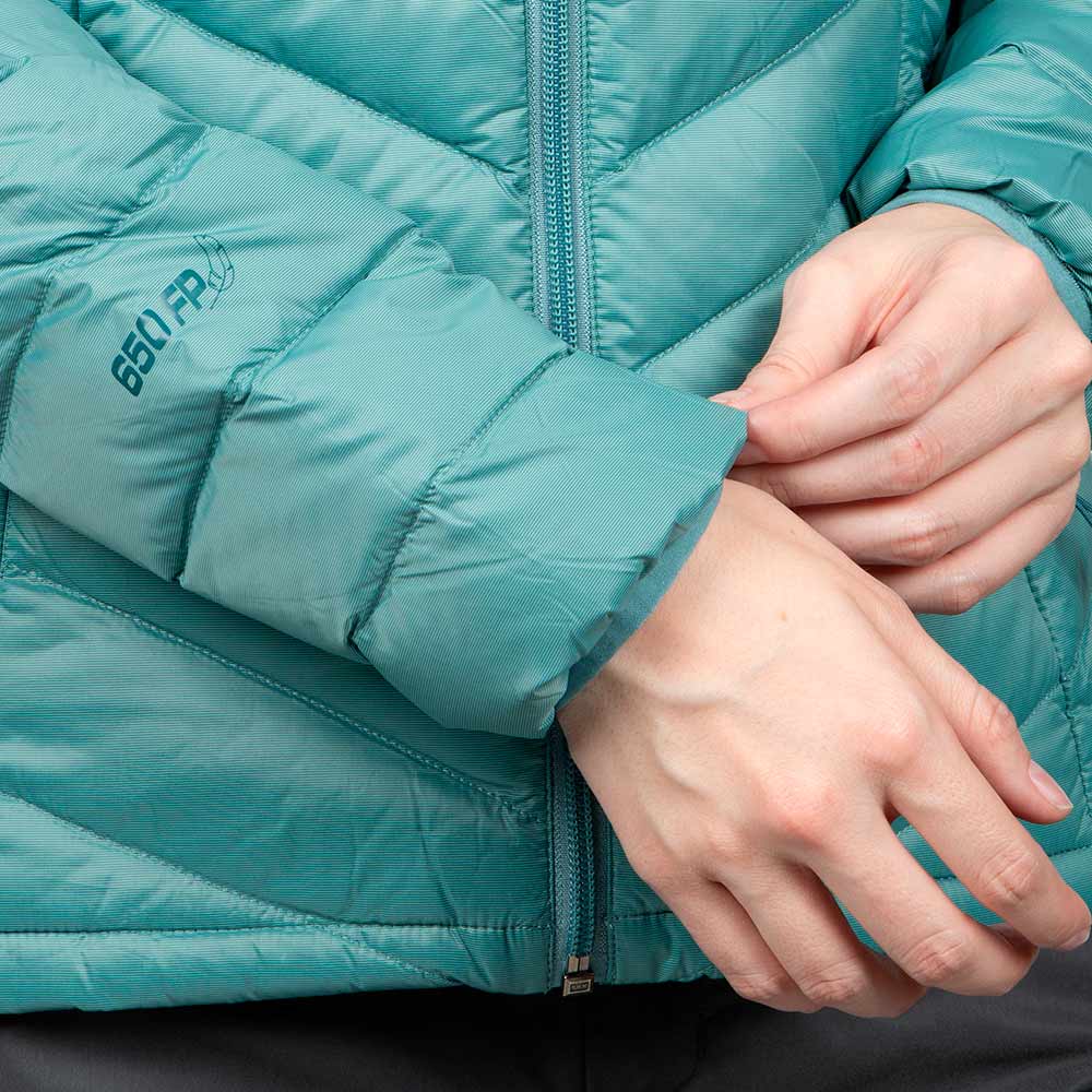 PARKA PLUMA KION MUJER OLIVA DOITE - 9