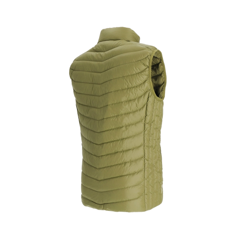PARKA PLUMA SIN MANGA HERON HOMBRE DOITE OLIVA - 3