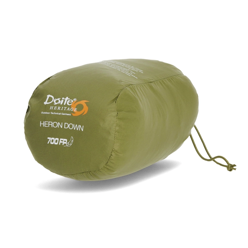 PARKA PLUMA SIN MANGA HERON HOMBRE DOITE OLIVA - 6