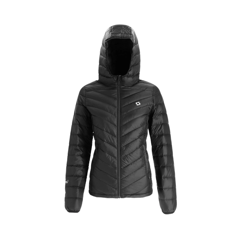 PARKA PLUMA KION MUJER DOITE NEGRO - 1