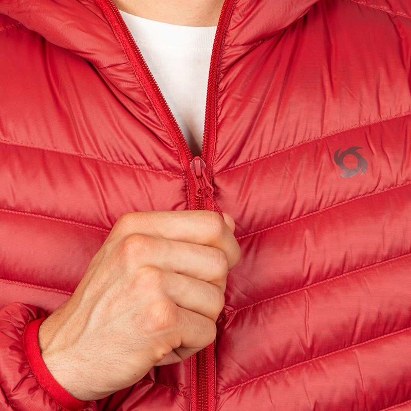 PARKA PLUMA KION HOMBRE DOITE ROJO - 9